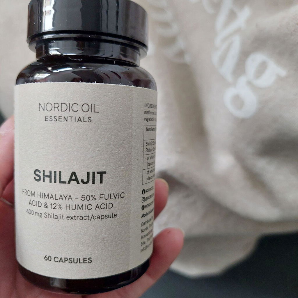 Nordic Oil Shilajit Capsule 500 mg Acido Fulvico