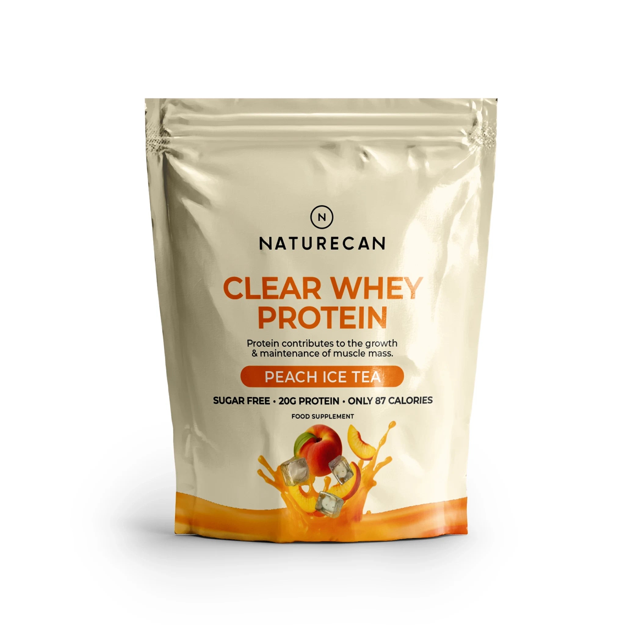 Naturecan Protein Clear Whey proteine pesca 1kg 23g