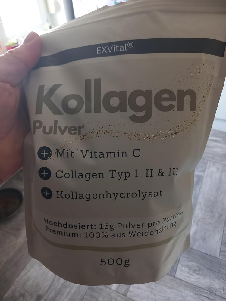 EXVital Kollagen Polvere 500g con Vitamina C