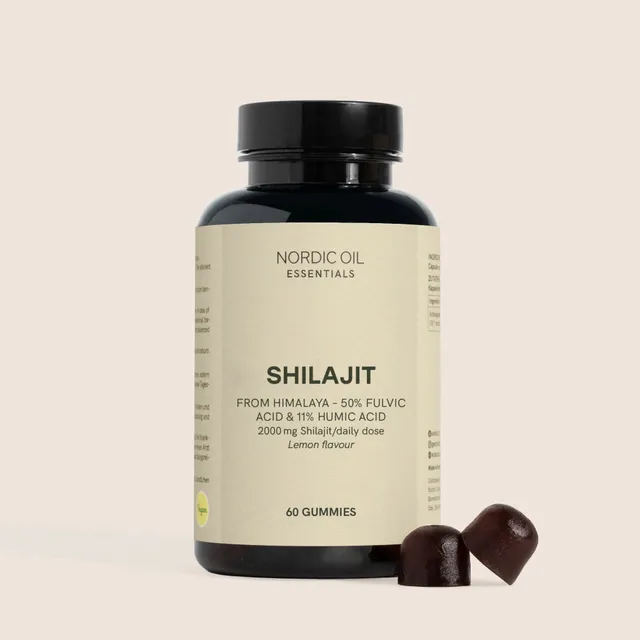 Nordic Oil Shilajit Gummies Limone 60 Gommose Vegane