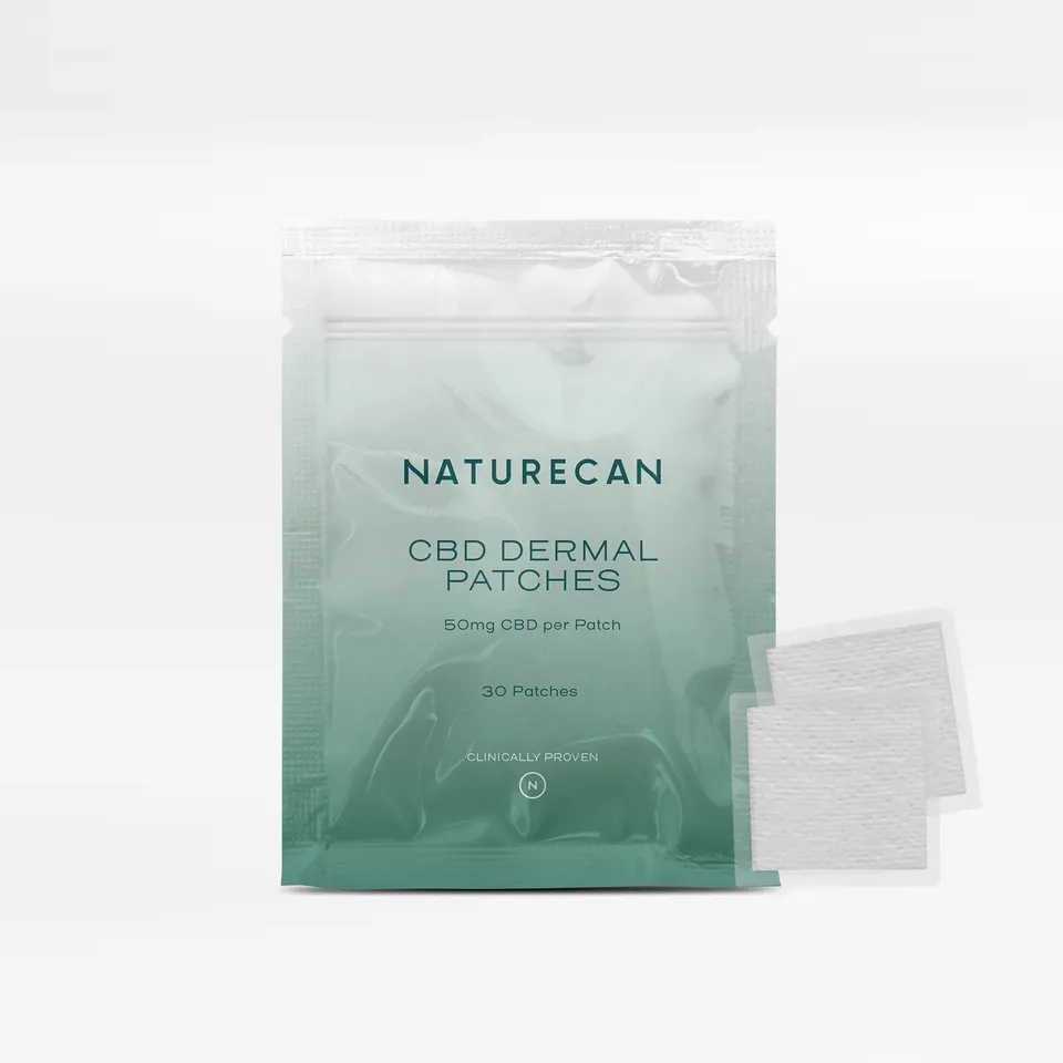 Naturecan Cerotti al CBD patch discreti con terpeni