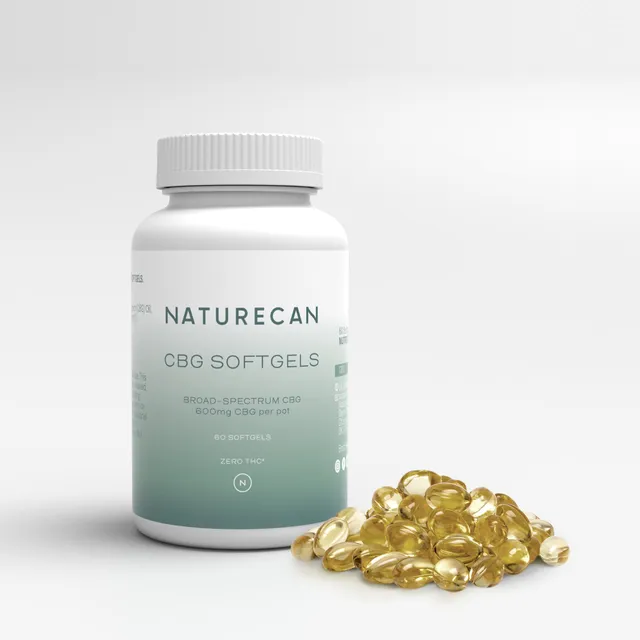 Naturecan CBG Capsule Softgel Olio CBG 10mg 60 Capsule