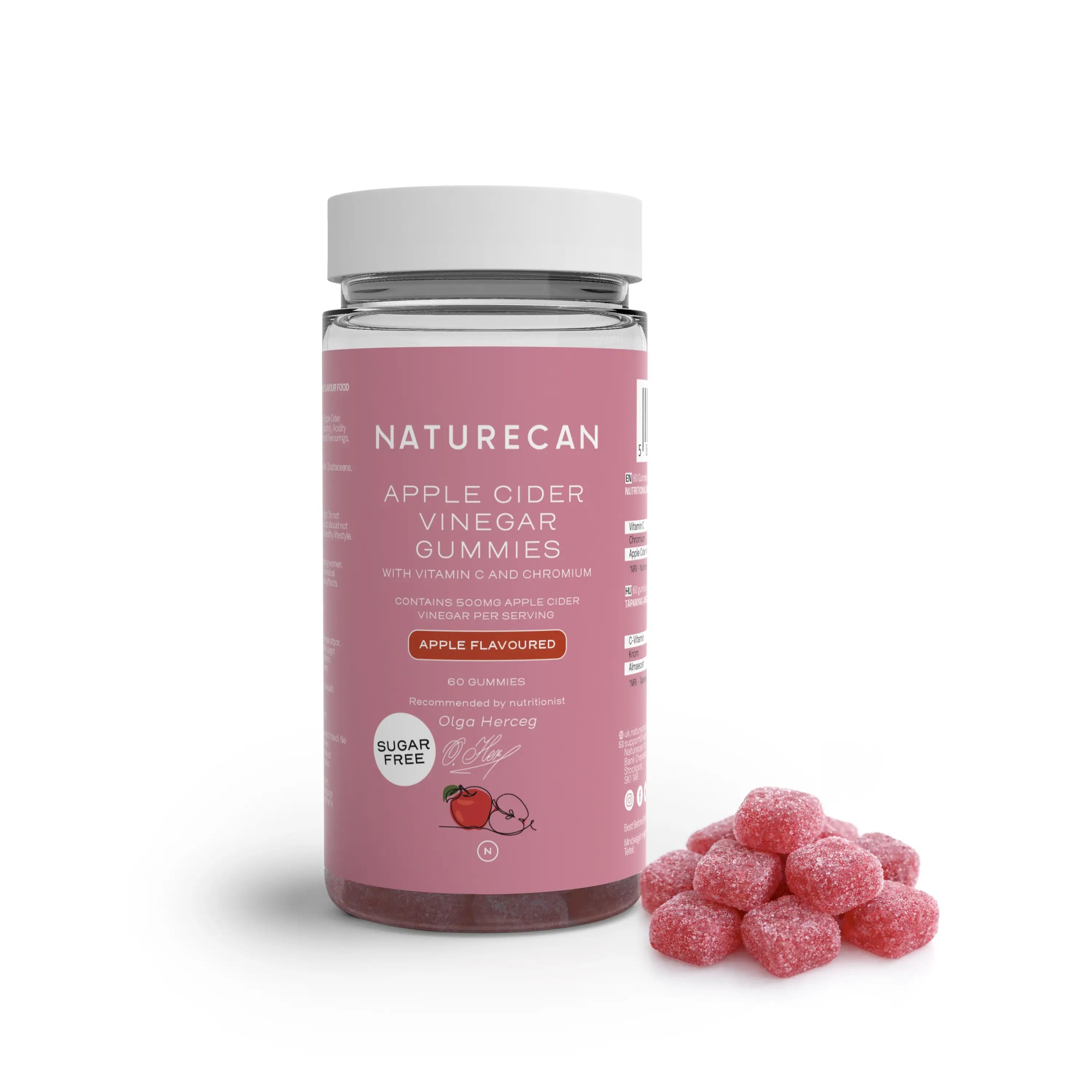 Naturecan Vitamins Caramelle aceto di mele 60 gommose