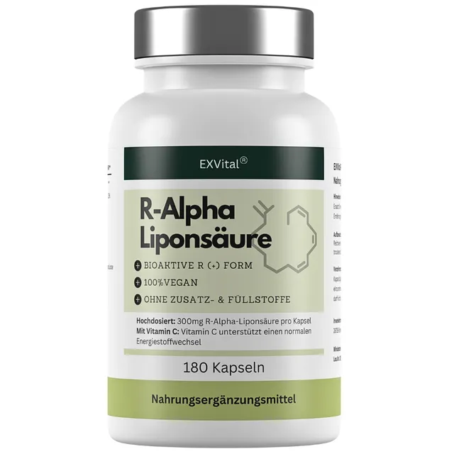 EXVital Acido Alfa Lipoico R 300 mg 180 capsule