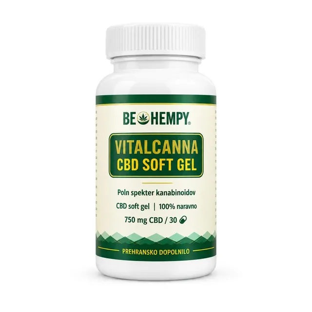 Behempy VitalCanna capsule molli CBD soft gel