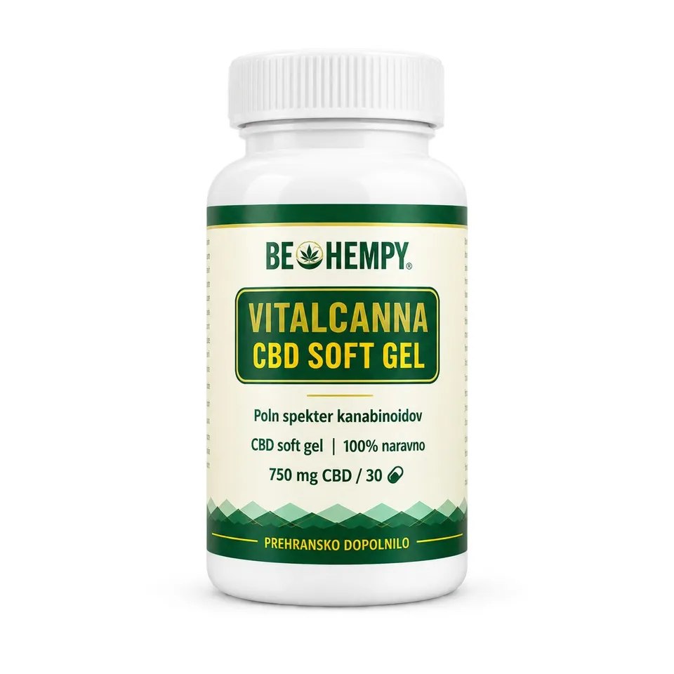 Behempy VitalCanna capsule molli CBD soft gel