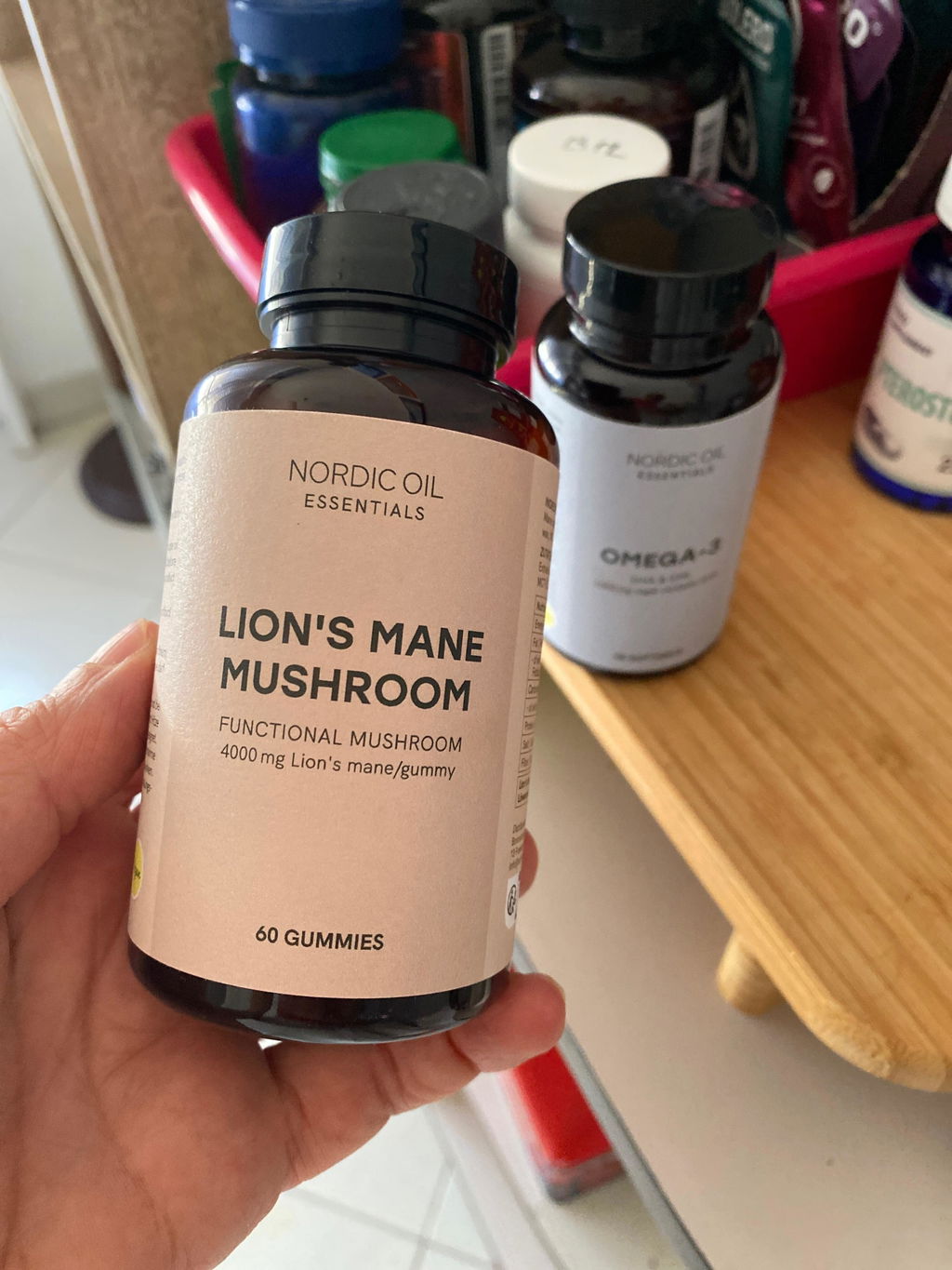Nordic Oil CBD Gummies Gommose Lion's Mane 60 pezzi vegane