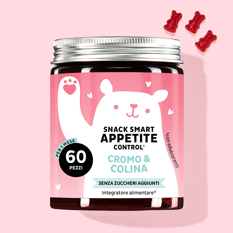 Beauty Bears Snack Smart Appetite orsetti 30 giorni mela cromo