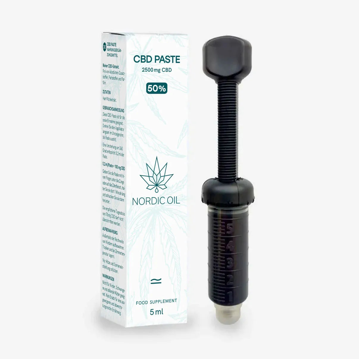 Nordic Oil Concentrates pasta CBD 50% 5ml macrodosaggio