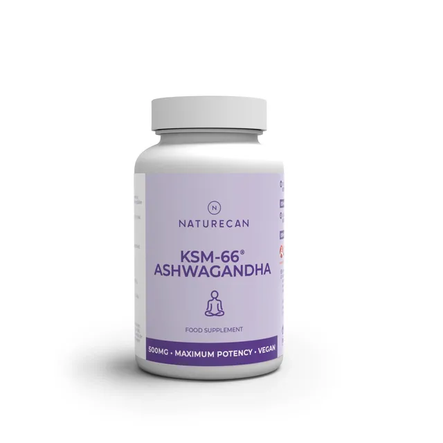 Naturecan Adaptogens KSM-66 Ashwagandha Capsule 120 pz