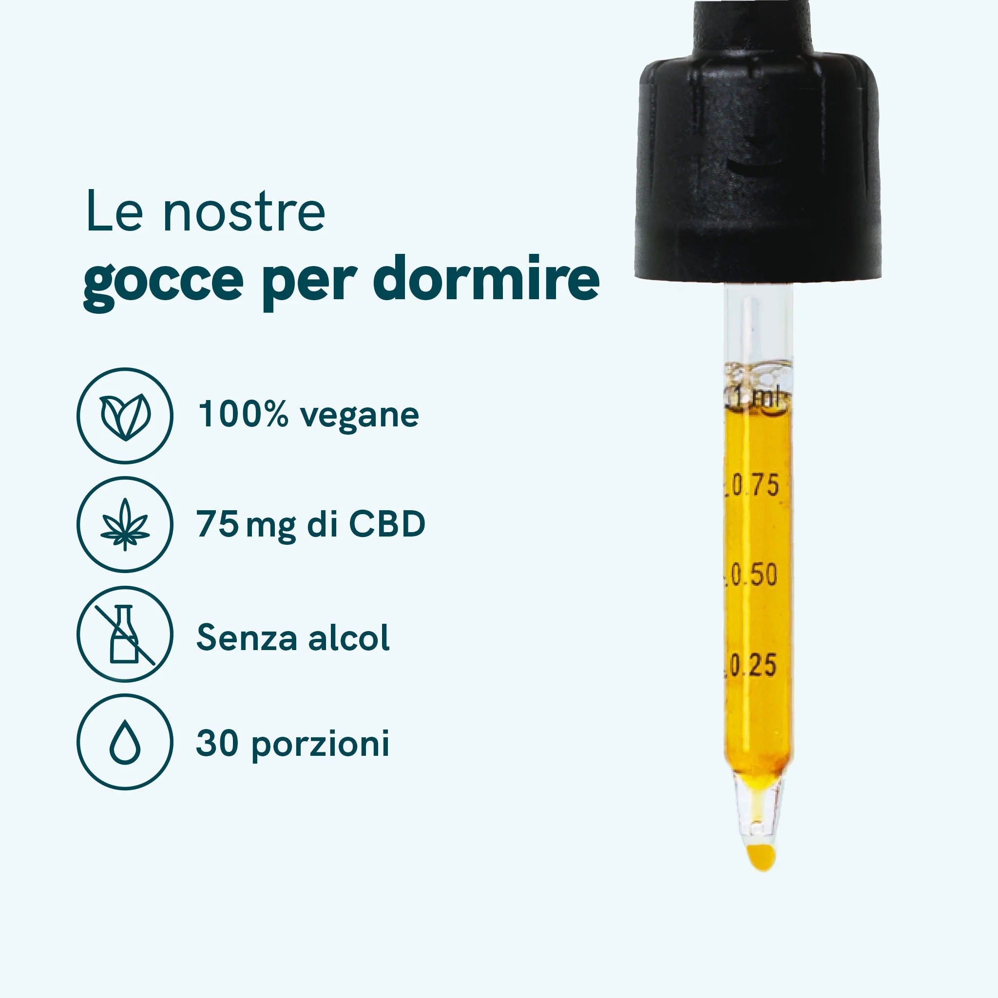 Nordic Oil CBD Oil Plus gocce CBD notte 3x30ml melatonina