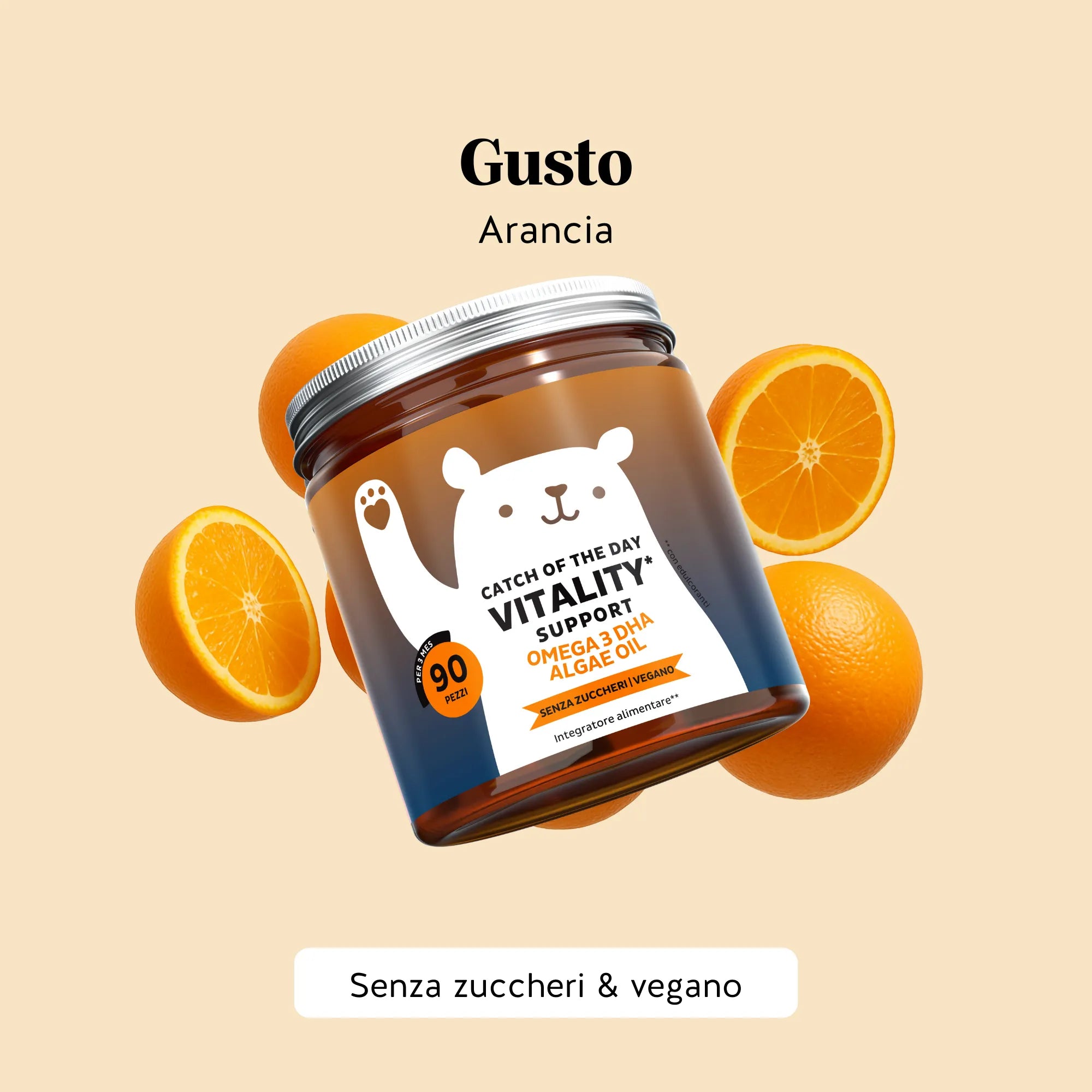 Beauty Bears Catch Of The Day Vitality Support gommose 45 giorni DHA