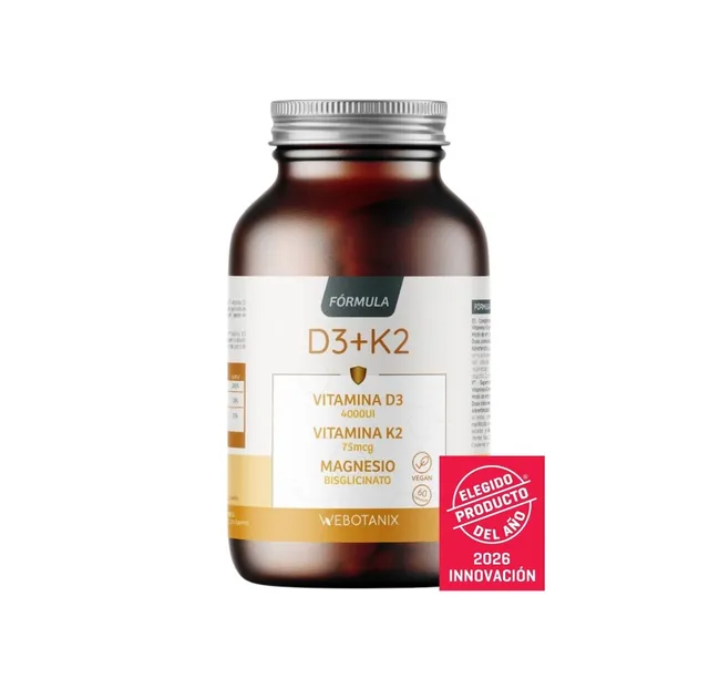 Webotanix Formula vitamina D3+K2 magnesio 60 capsule ossa immunità