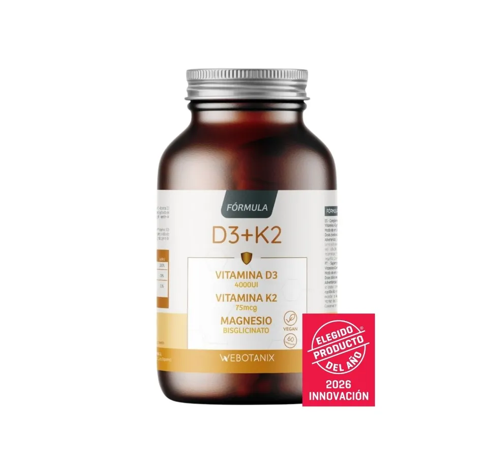 Webotanix Formula vitamina D3+K2 magnesio 60 capsule ossa immunità