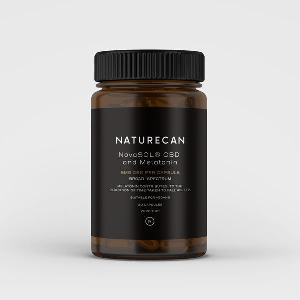 Naturecan CBD Capsules NovaSOL melatonina 30 capsule