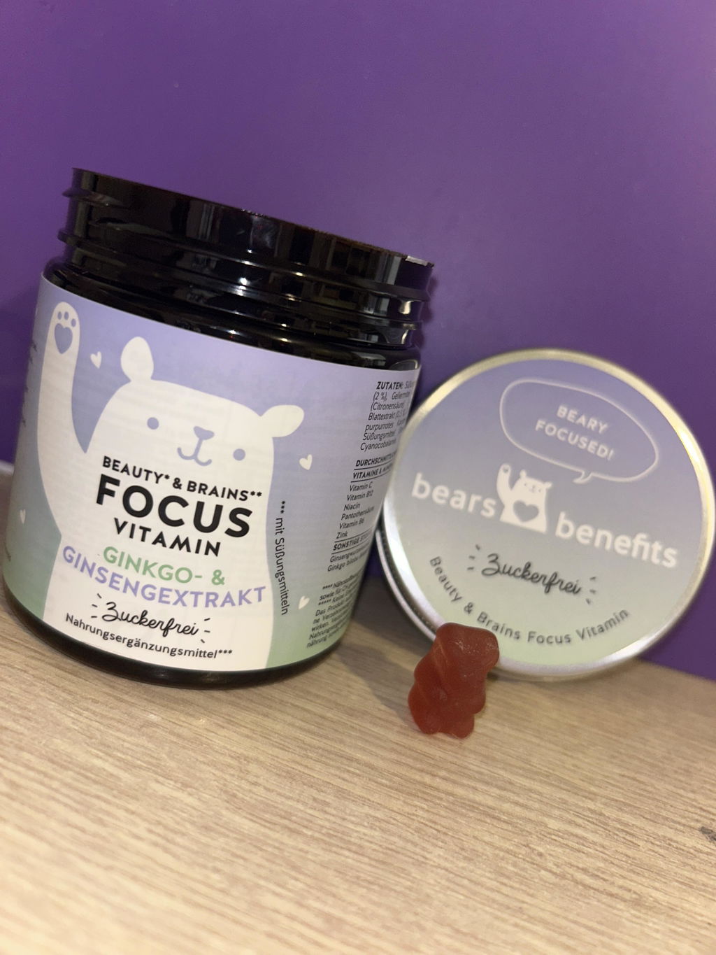 Beauty Bears Mind Fuel Brain Complex gommose 45 giorni focus