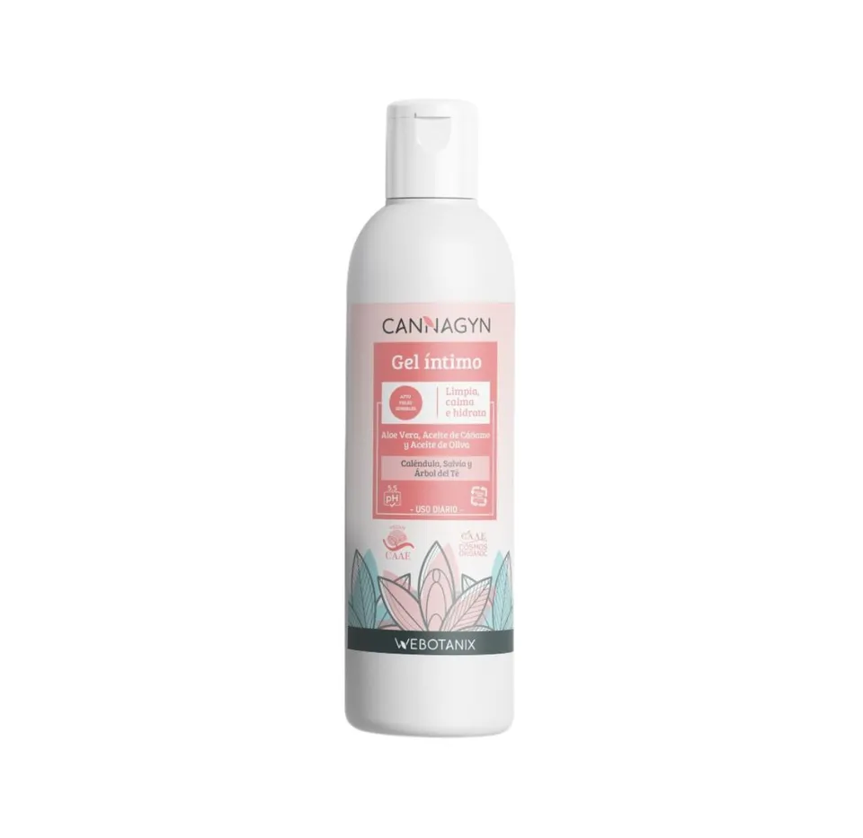 Webotanix Cannagyn Gel intimo BIO 250 ml pH naturale