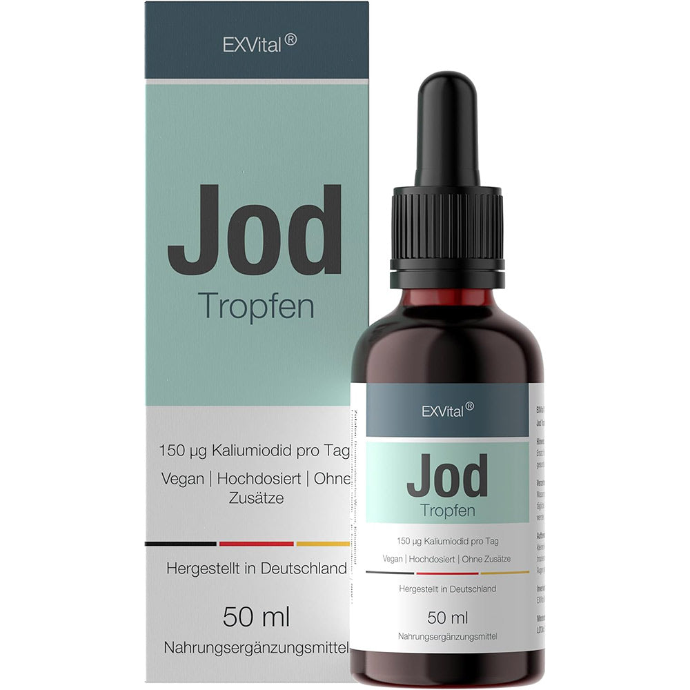 EXVital Essentials iodio gocce 150 mcg 50 ml