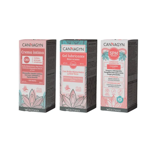 Webotanix Cannagyn Pack kit intimo al CBD
