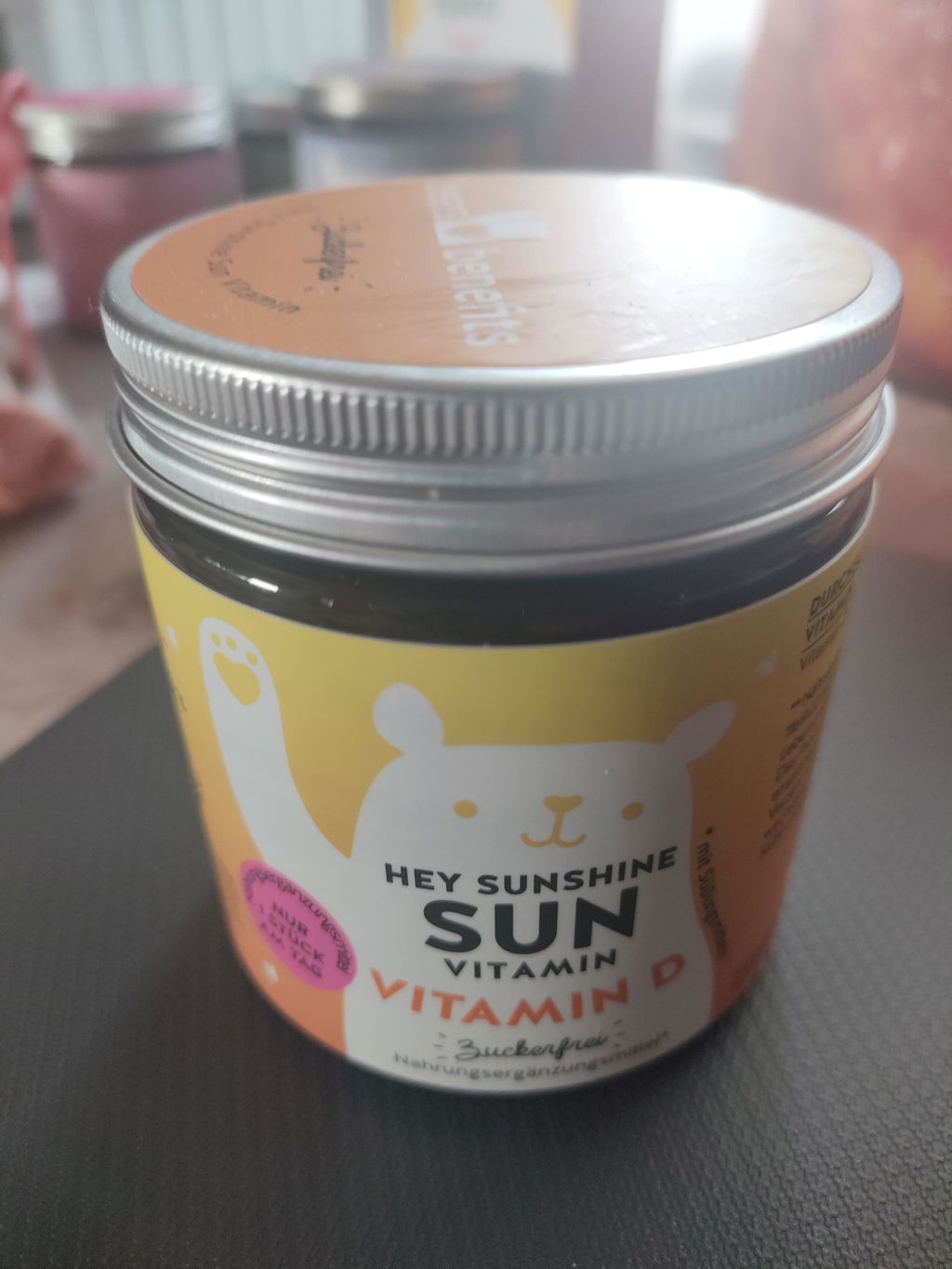 Beauty Bears Hey Sunshine Sun vitamina D3 orsetti 45 giorni limone
