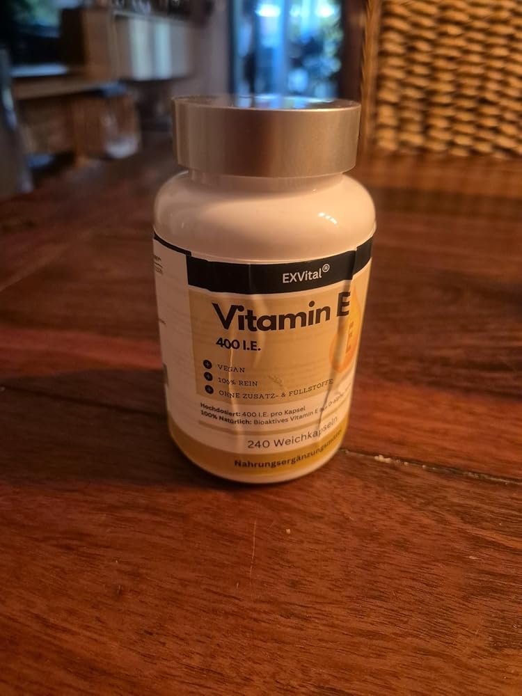 EXVital Essentials Vitamina E capsule 400 UI 240 pezzi girasole