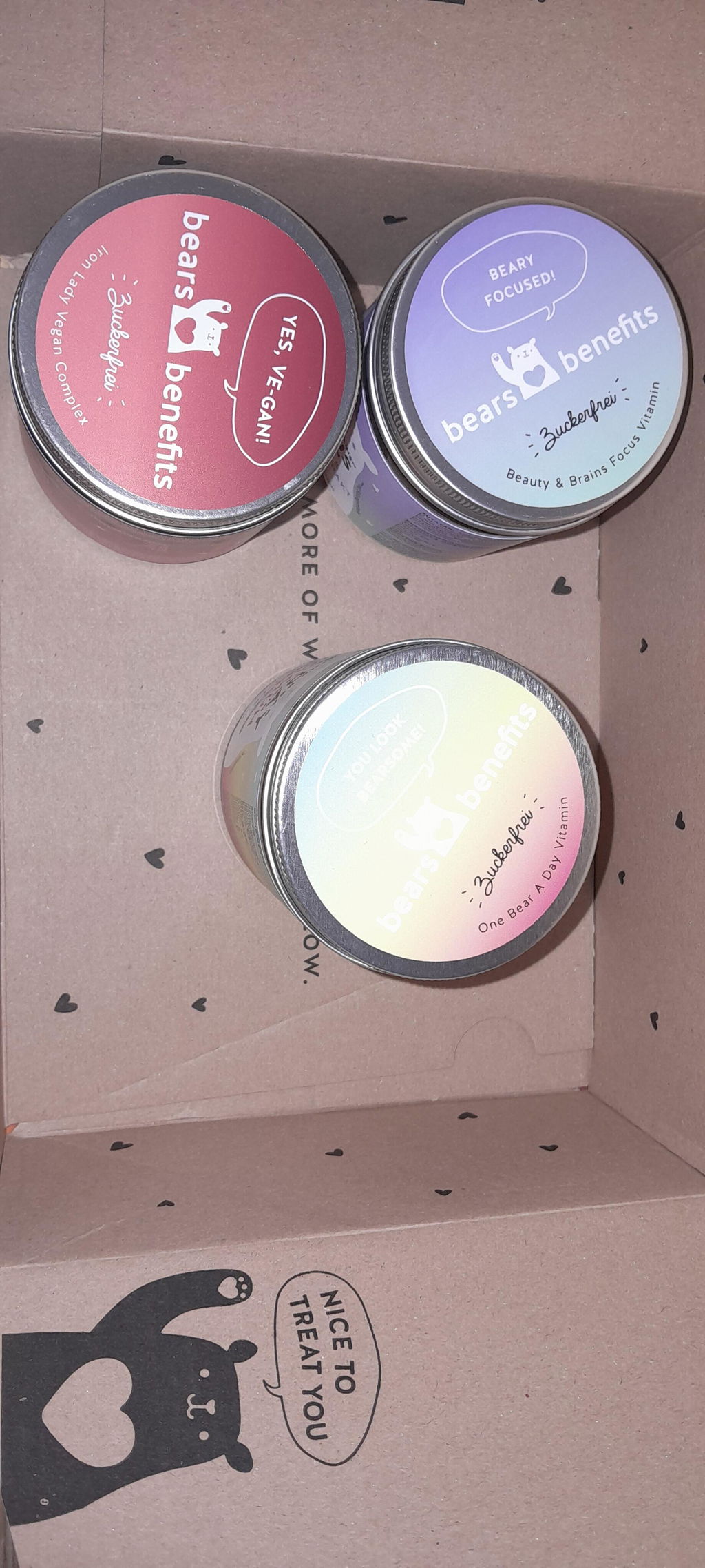 Beauty Bears Mind Fuel Brain Complex gommose 45 giorni focus
