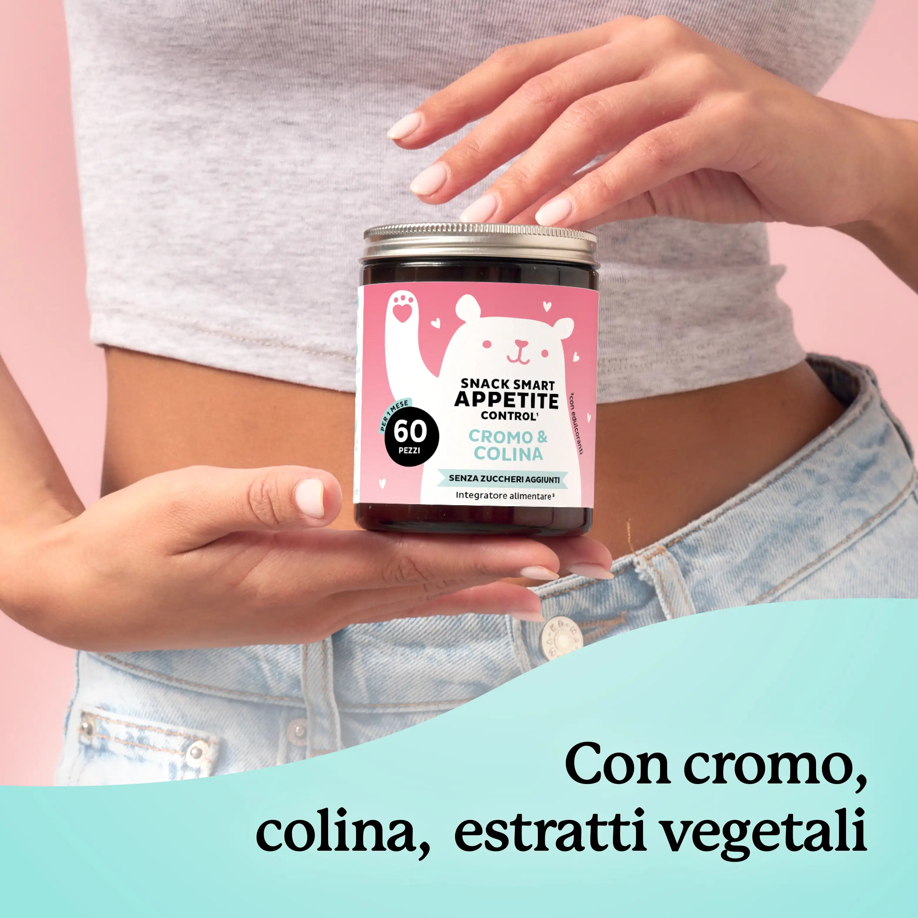 Beauty Bears Snack Smart Appetite orsetti 30 giorni mela cromo