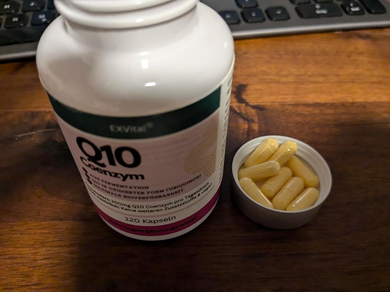 EXVital Q10 Coenzima Capsule 120 Pezzi 200 mg
