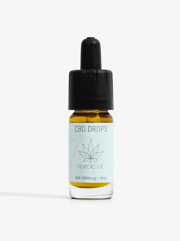 Nordic Oil CBD Oil Plus olio CBD 30% 10 ml dosaggio forte