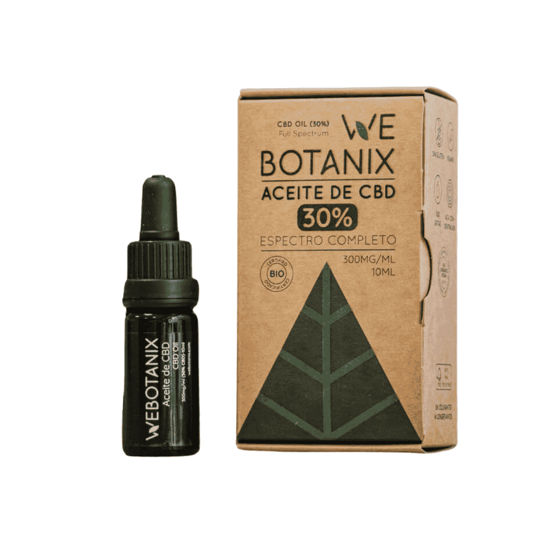 Webotanix Aceites CBD olio CBD 30% BIO 10 ml spettro completo