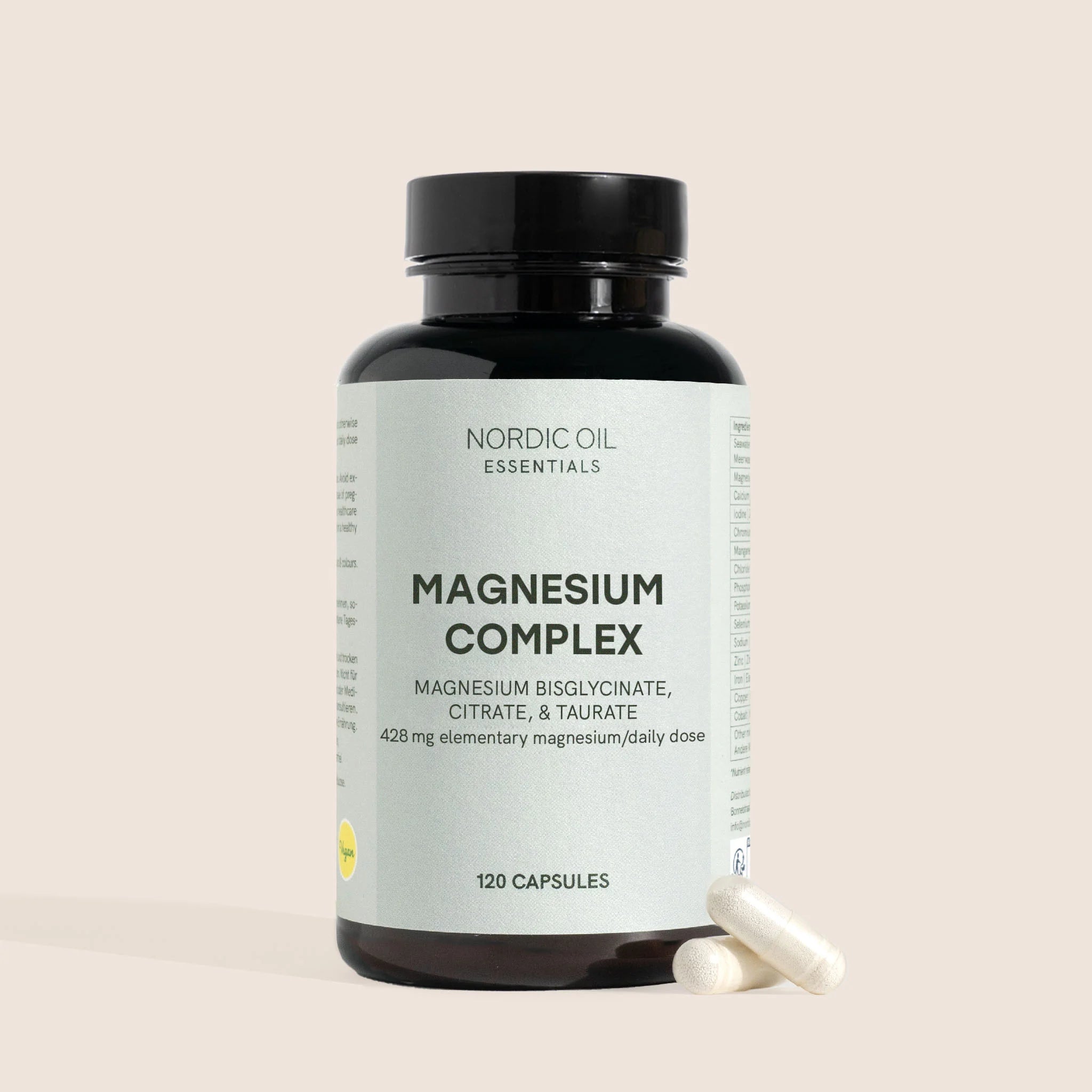 Nordic Oil Magnesio Complex Capsule ad Alta Biodisponibilità