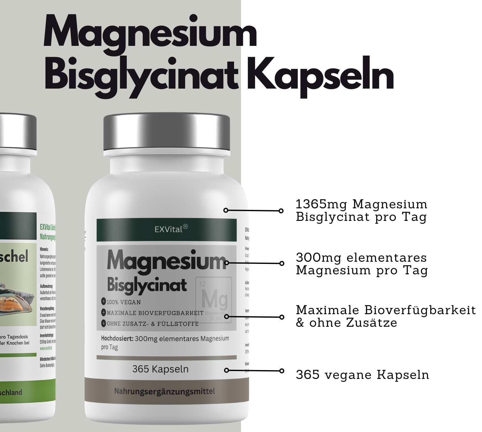 EXVital Muskeln GelenkPlus Set capsule glucosamina 3 pz