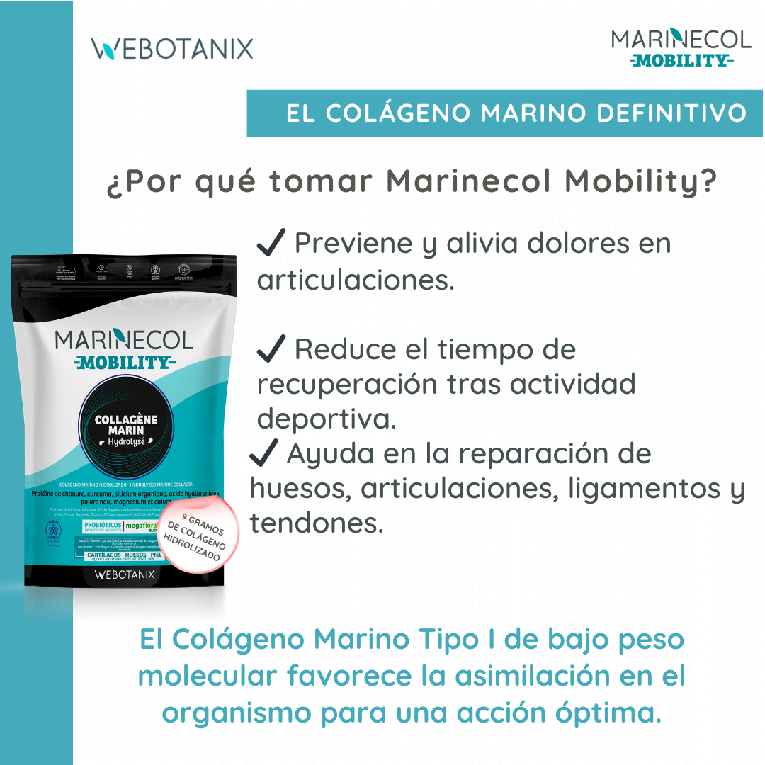 Webotanix MARINECOL Mobility collagene marino 275 g articolazioni