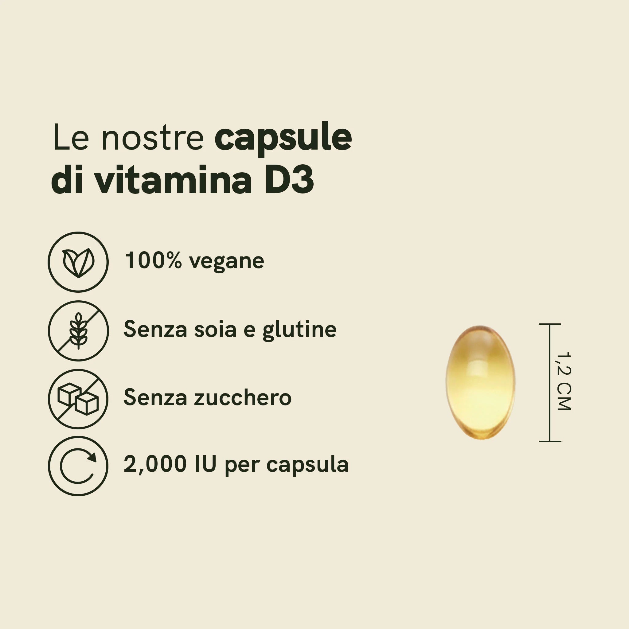 Nordic Oil Vitamina D3 capsule 120 olio MCT vegane