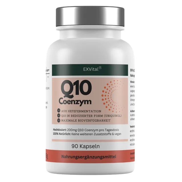 EXVital Q10 Ubiquinol 200 mg 90 capsule bellezza