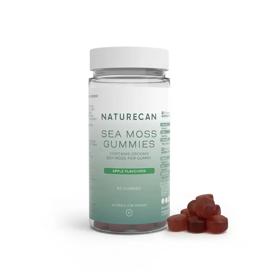 Naturecan Muschio Marino gommose 60 pezzi pelle e difese