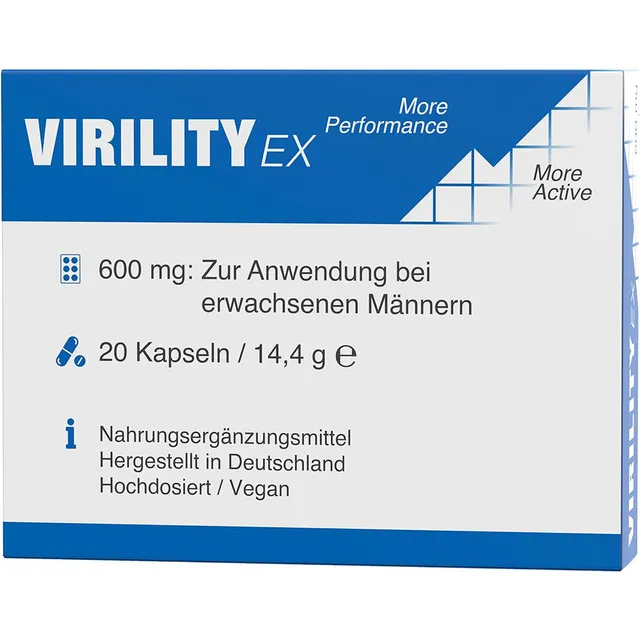 EXVital Virility EX capsule uomo 600 mg 20 pz