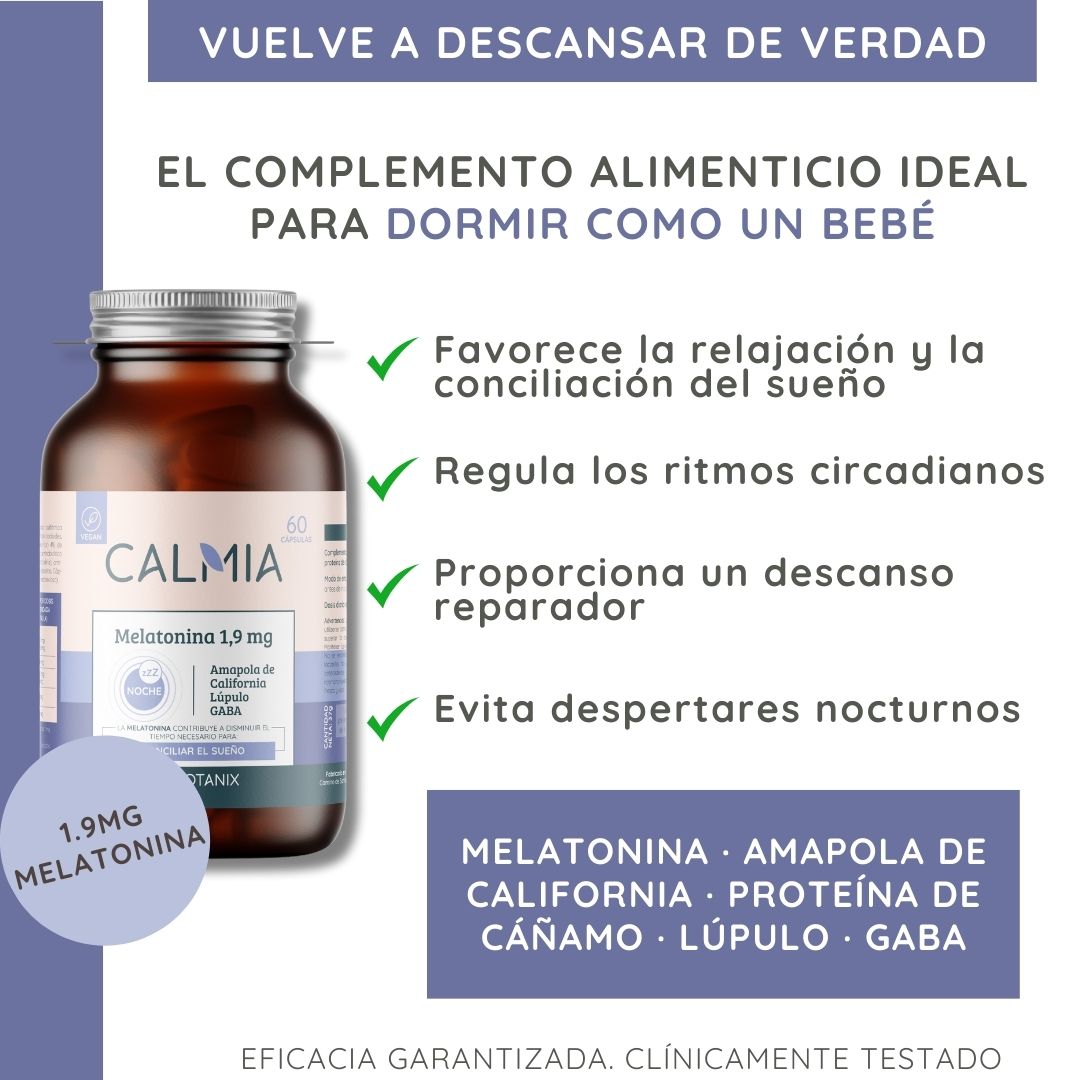 Webotanix Calmia Noche capsule 60 capsule melatonina sonno