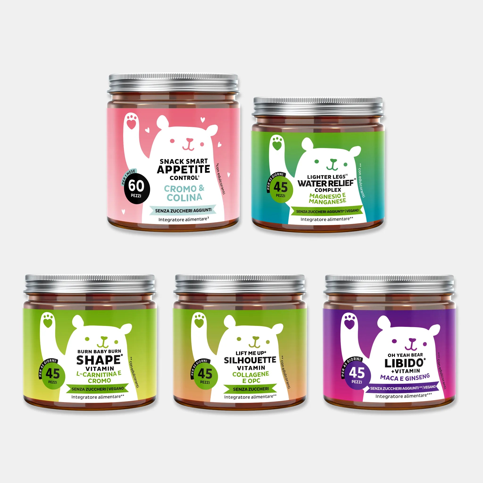 Beauty Bears Per il corpo e la forma Hot Summer Shape Bundle gommose leggerezza