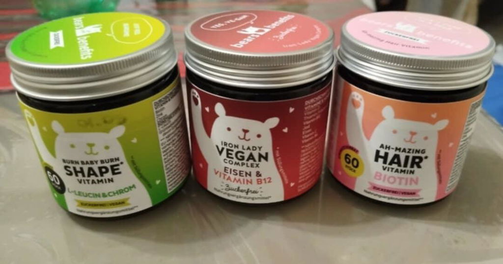 Beauty Bears Ah-Mazing Hair Biotina gommose 45 giorni zinco