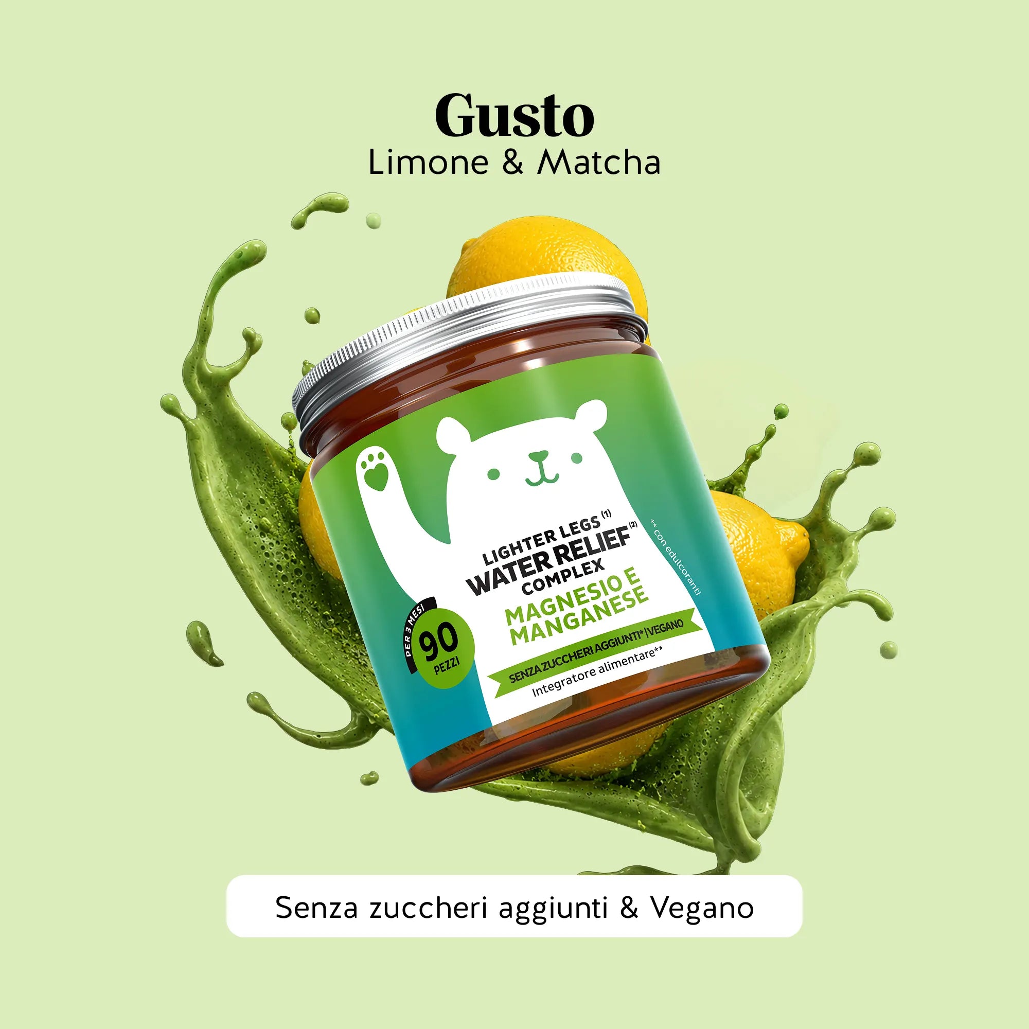 Beauty Bears Lighter Legs gommose 45 giorni ritenzione idrica