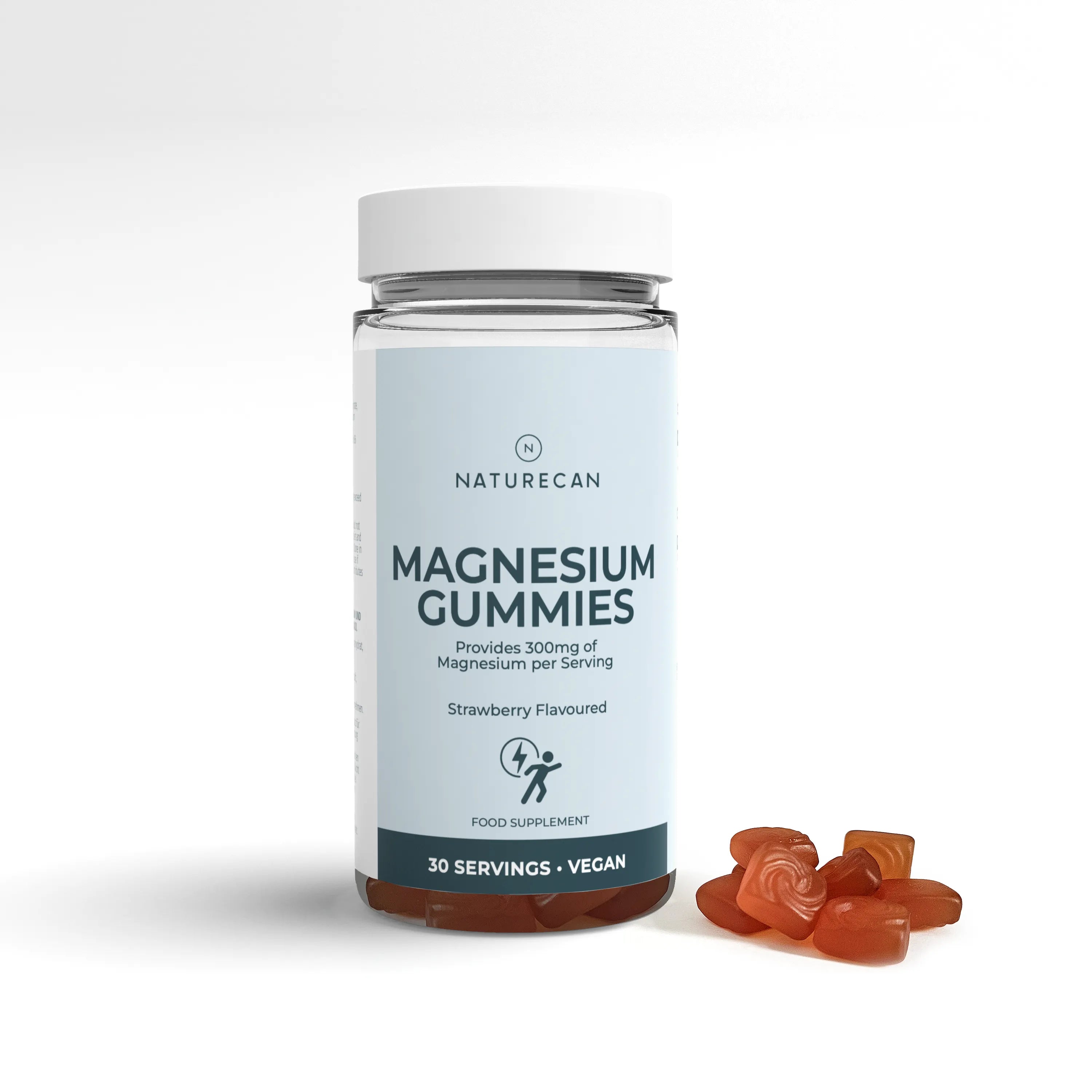 Naturecan Longevity Caramelle Magnesio Fragola 30 Gommose