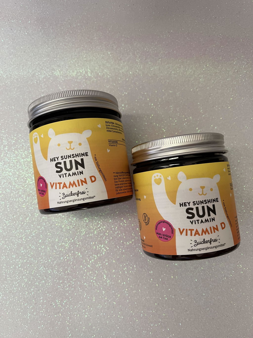 Beauty Bears Hey Sunshine Sun vitamina D3 orsetti 45 giorni limone