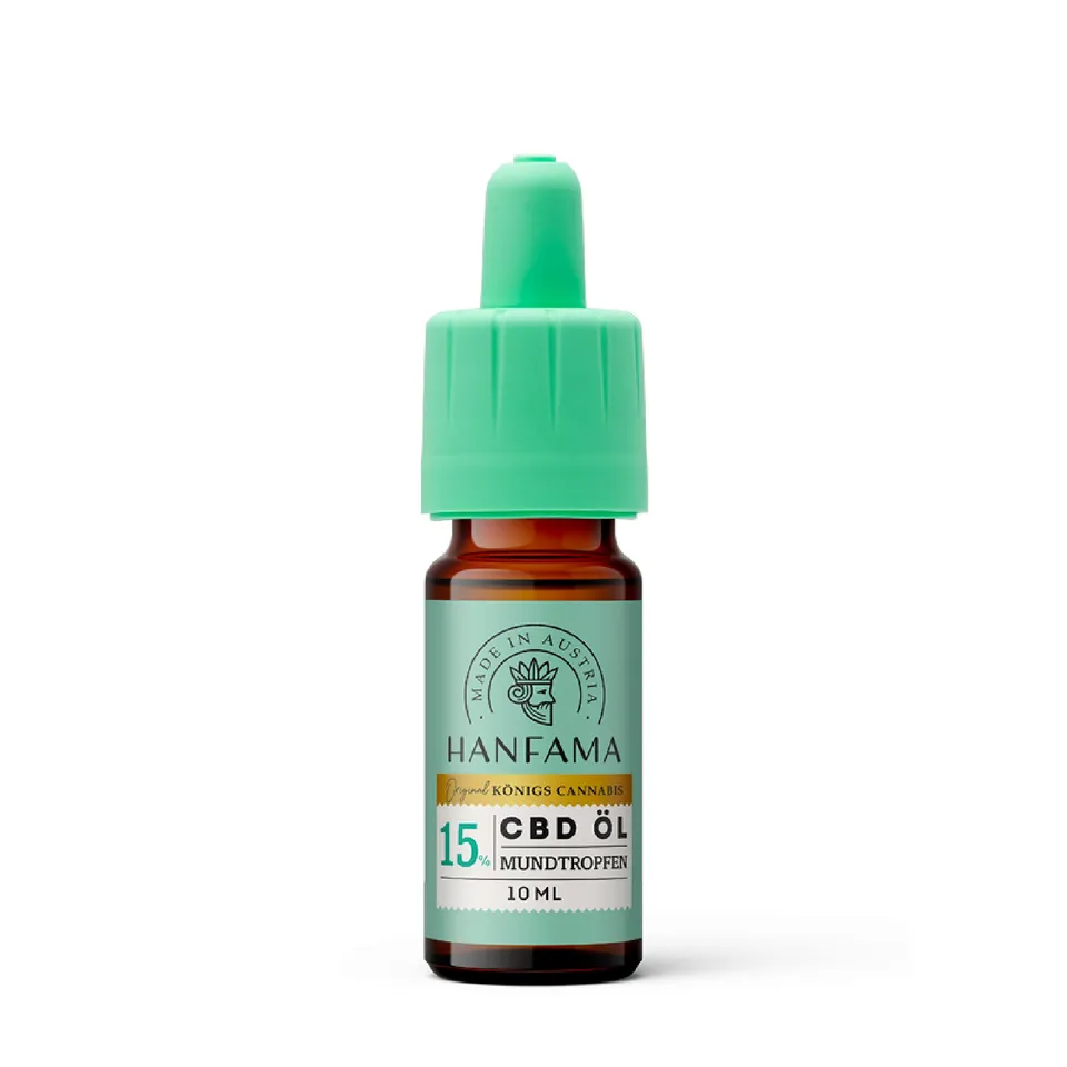 Hanfama CBD Öl 15% olio CBD 10 ml 1500 mg senza THC