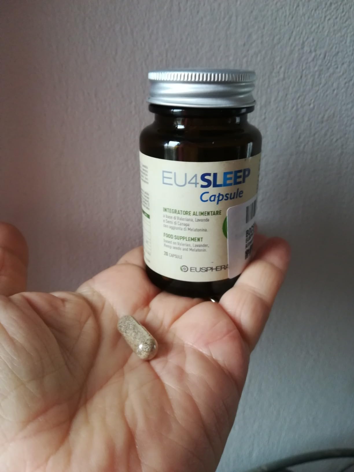Eusphera EU4Sleep Melatonina Compresse con Valeriana