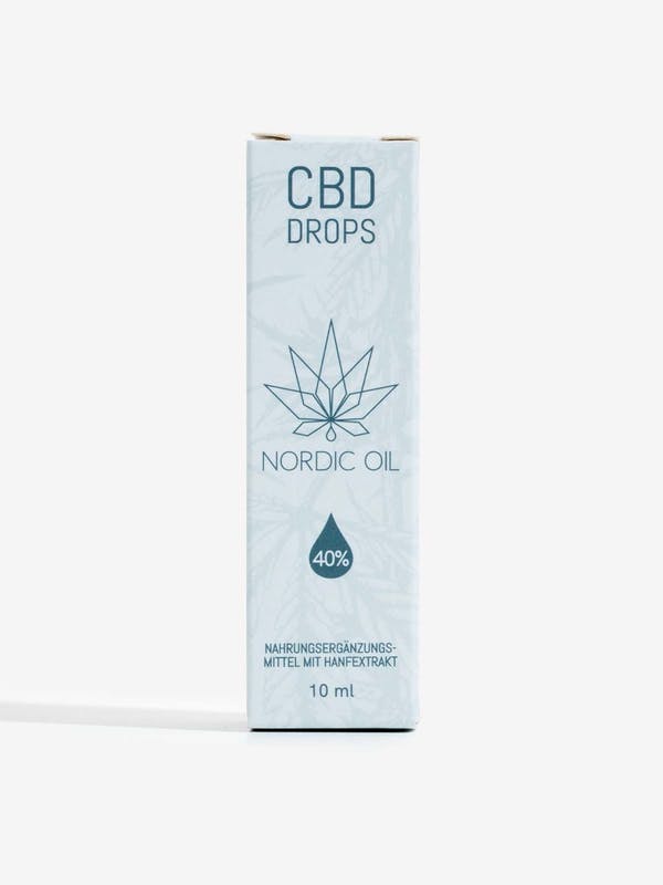 Nordic Oil CBD Oil Plus Olio CBD 40% 10 ml 4000 mg