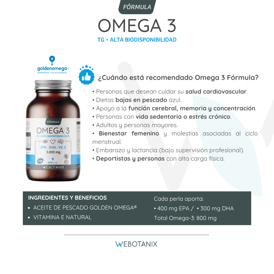 Webotanix Formula Omega 3 90 perle EPA DHA olio pesce
