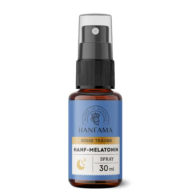 Hanfama Schlaf gut spray melatonina 30 ml canapa