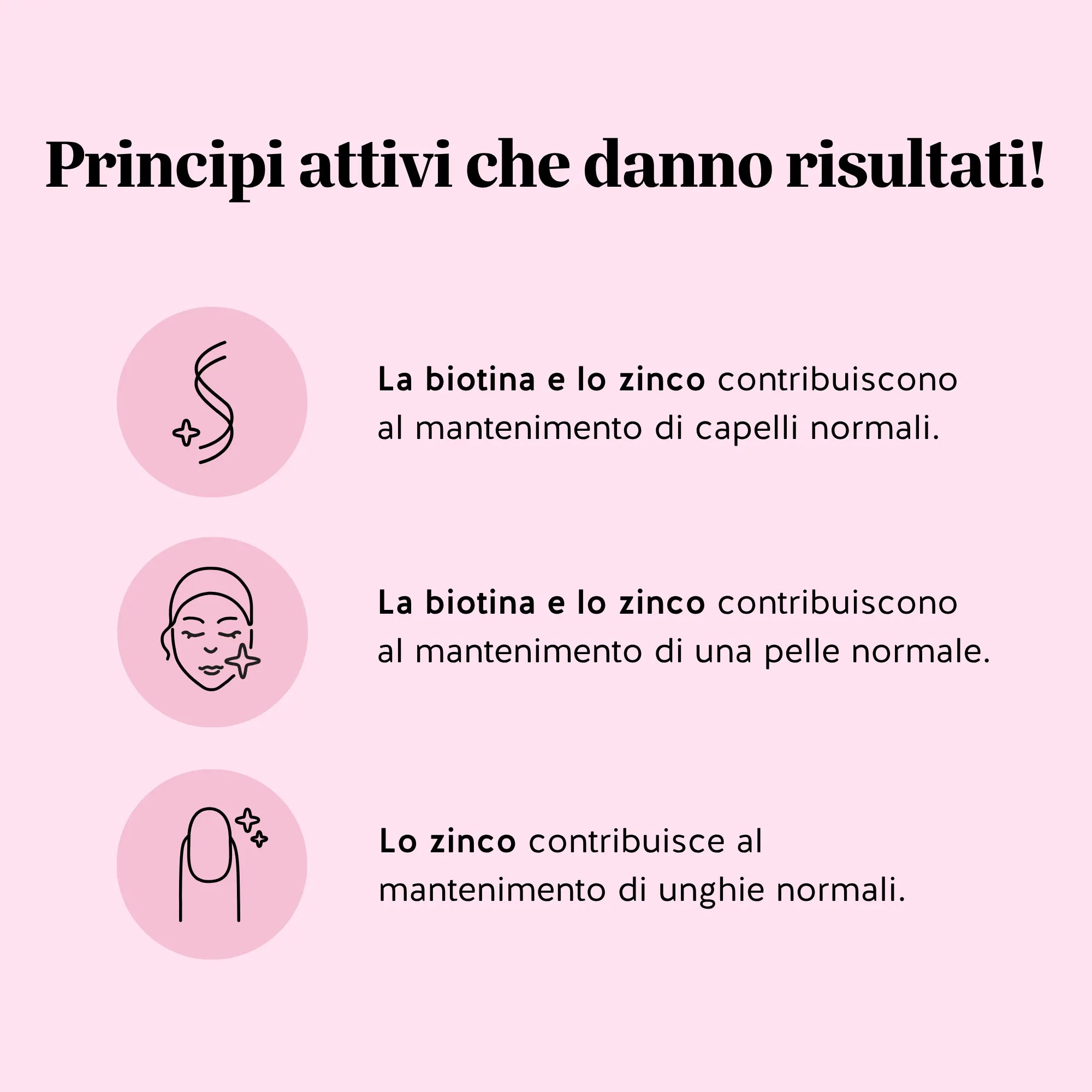 Beauty Bears Ah-Mazing Hair Biotina gommose 45 giorni zinco