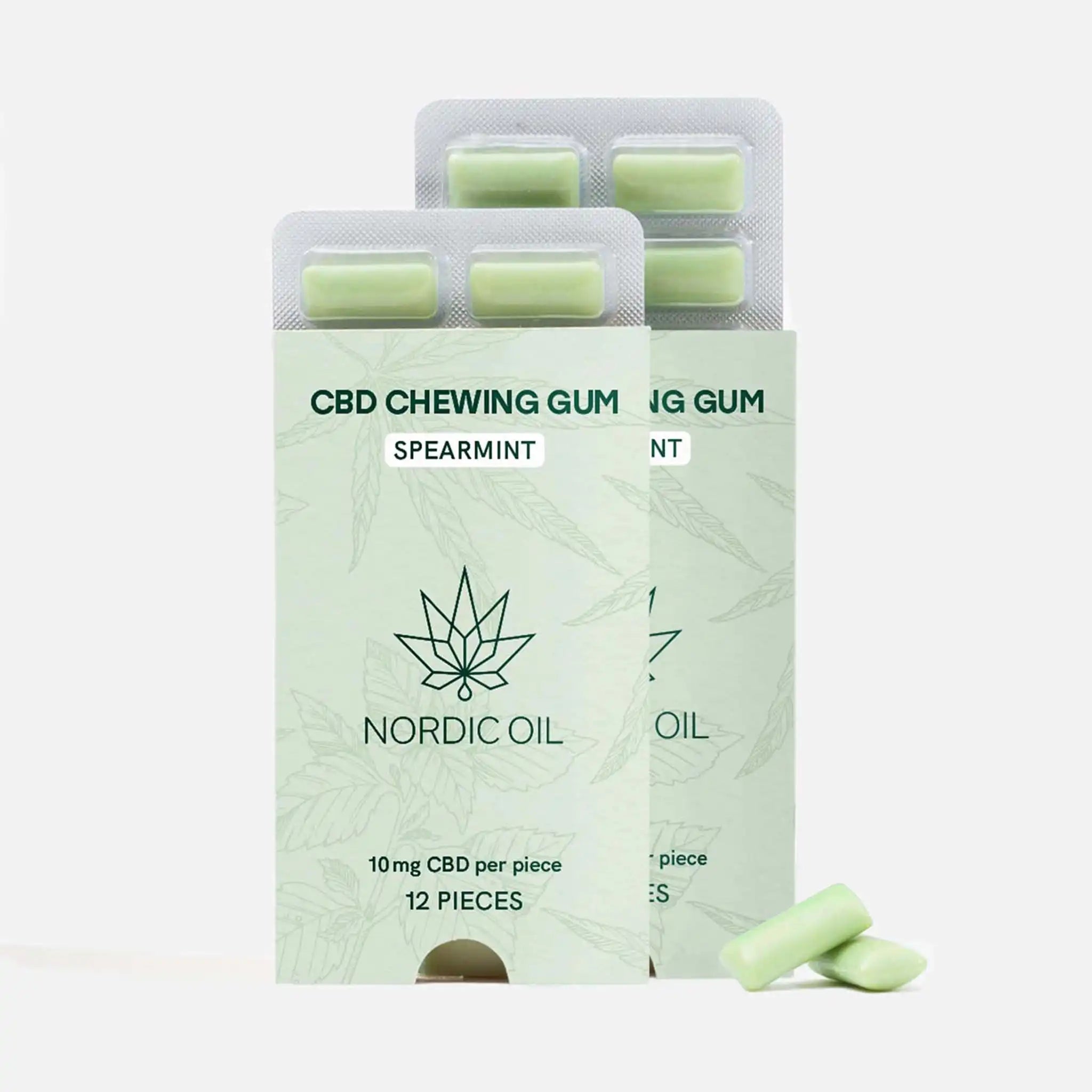 Nordic Oil Gummies Chewing Gum CBD menta senza zucchero